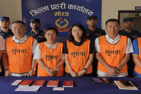 विराटनगरमा धर्मप्रचारकको आरोपमा ६ जना सिंगापुरका नागरिक पक्राउ