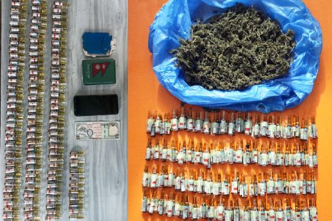 लागू औषधको कारोबारमा संलग्न दुई जना पोखराबाट ठुलो मात्रामा लागू औषधसहित पक्राउ