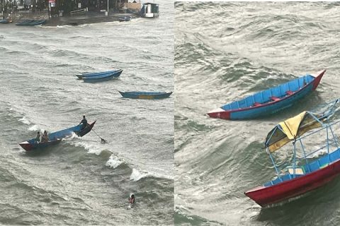 हावाहुरीकाकारण फेवातालमा फँसेका ११ जनालाई ससश्त्र प्रहरीको उद्धार टोलीले गर्यो उद्धार