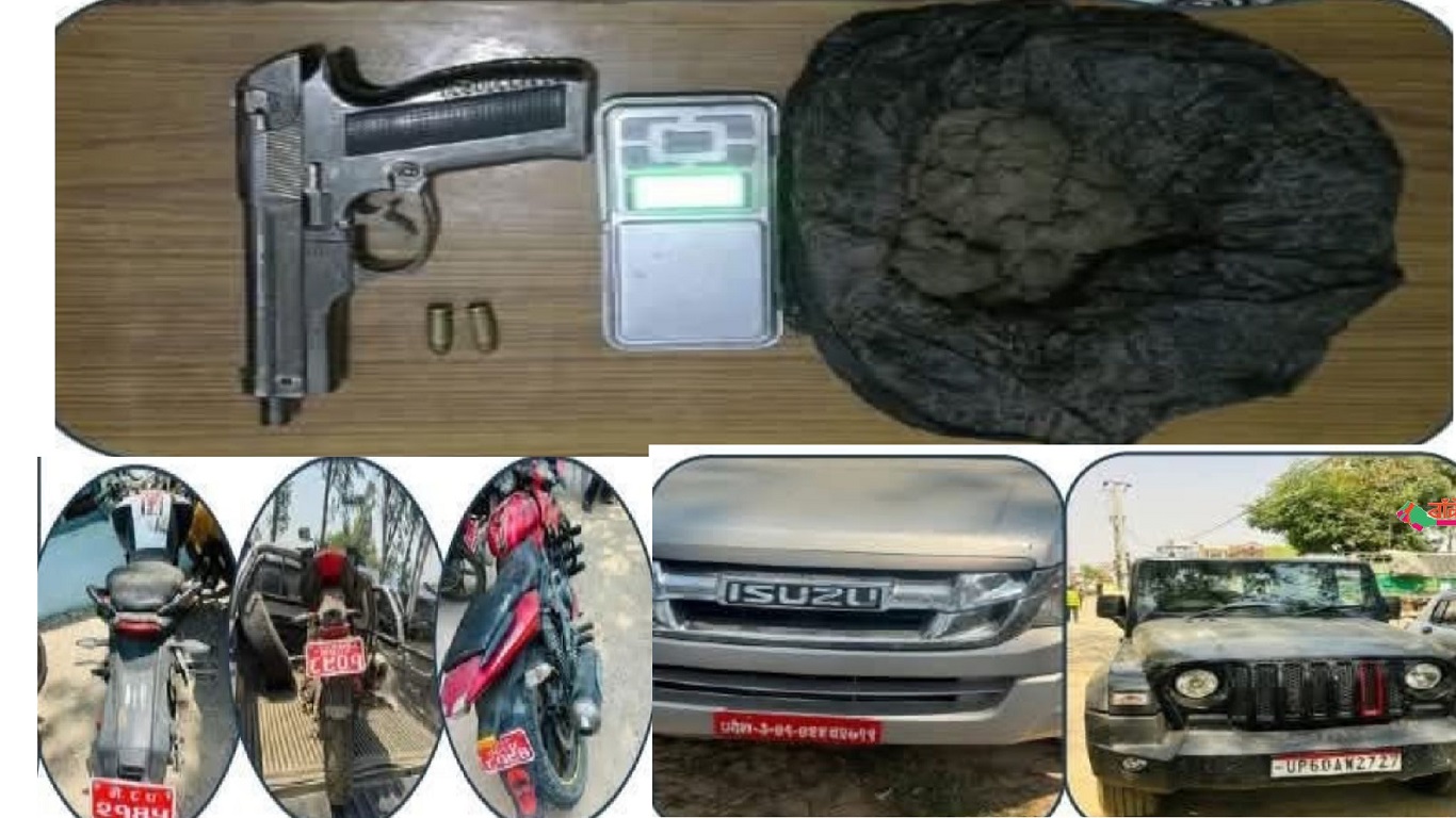 बाँकेको खजुराबाट पेस्तोल र खैरो हेरोईनसहित एक युवक पक्राउ