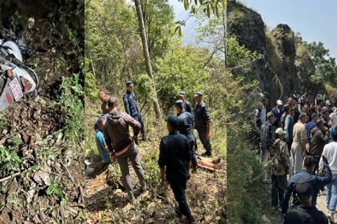 कास्कीको मादी गाउपालिकामा मोटरसाइकल दुर्घटना : अधिकारीको घटनास्थलमै मृत्यु