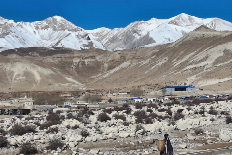 सेवा बन्द गरेर मुस्ताङ भन्सारका कर्मचारी  काठमान्डौं हिंडे