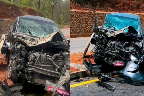 नवलपुरमा चामल बोकेको ट्रकले कारलाई ठक्कर दिंदा पोखराका युवाको निधन