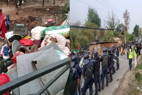 काठमाण्डौको सुकुम्बासी बस्ती आजबाट हटाइदै : सुकुम्बासी मोर्चाका महासचिवसहित तीन जना पक्राउ