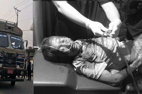 तनहुँकाे बिमलनगरमा ट्रकले ठक्कर दिंदा पैदलयात्रीको निधन