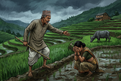 भैँसी खेतमा पसेको निहुँमा दलित महिलामाथि कुटपिट