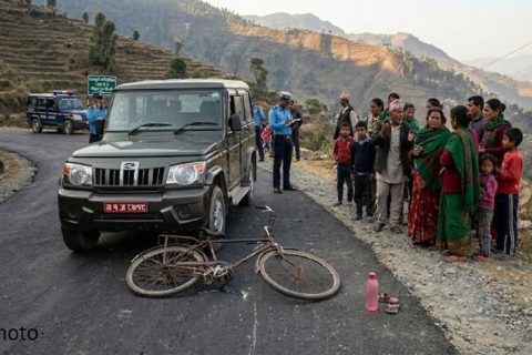 कास्कीको अन्नपूर्ण गाउपालिकामा बोलेरोले साइकललाई ठक्कर दिंदा सात वर्षीया बालिकाको निधन