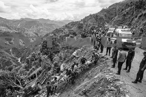 अछाममा जिप दुर्घटना : दुई जनाको मृत्यु, तीन घाइते