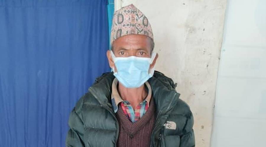 हुम्लामा भरूवा बन्दुकसहित वडा सदस्य पक्राउ