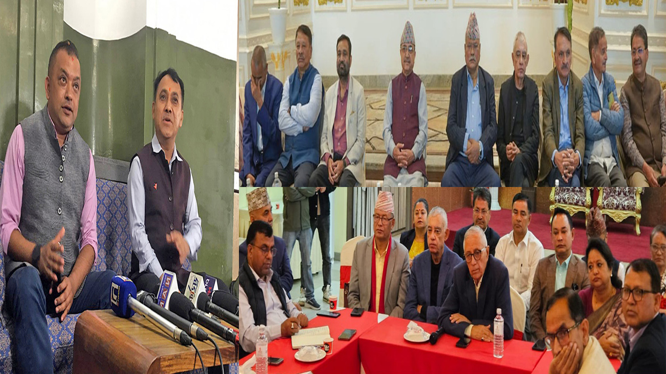 कांग्रेसमा देउबा र कोइराला समूहको छुट्टा-छुट्टै भेलाको एउटै निष्कर्ष,”विशेष महाधिवेशनले पार्टी एकता कमजोर भयो”