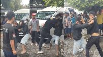 पोखराको नयाँबजारमा झगडा गर्ने माइक्रो बसका चार जना हेल्परहरु पक्राउ