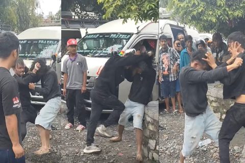 पोखराको नयाँबजारमा झगडा गर्ने माइक्रो बसका चार जना हेल्परहरु पक्राउ