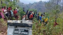 प्युठानमा मारुती भ्यान दुर्घटना हुँदा दुई जनाको घटनास्थलमै मृत्यु