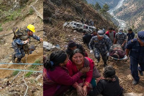 रोल्पा जिप दुर्घटना अपडेट : मृत्यु भएका २० मध्ये चार जनाको खुल्यो पहिचान, शब बाटोमा ल्याइदै