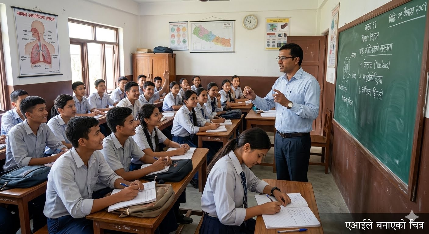 कक्षा ११ को पढाई असार १ गतेबाट शुरु गर्न सरकारको निर्देशन