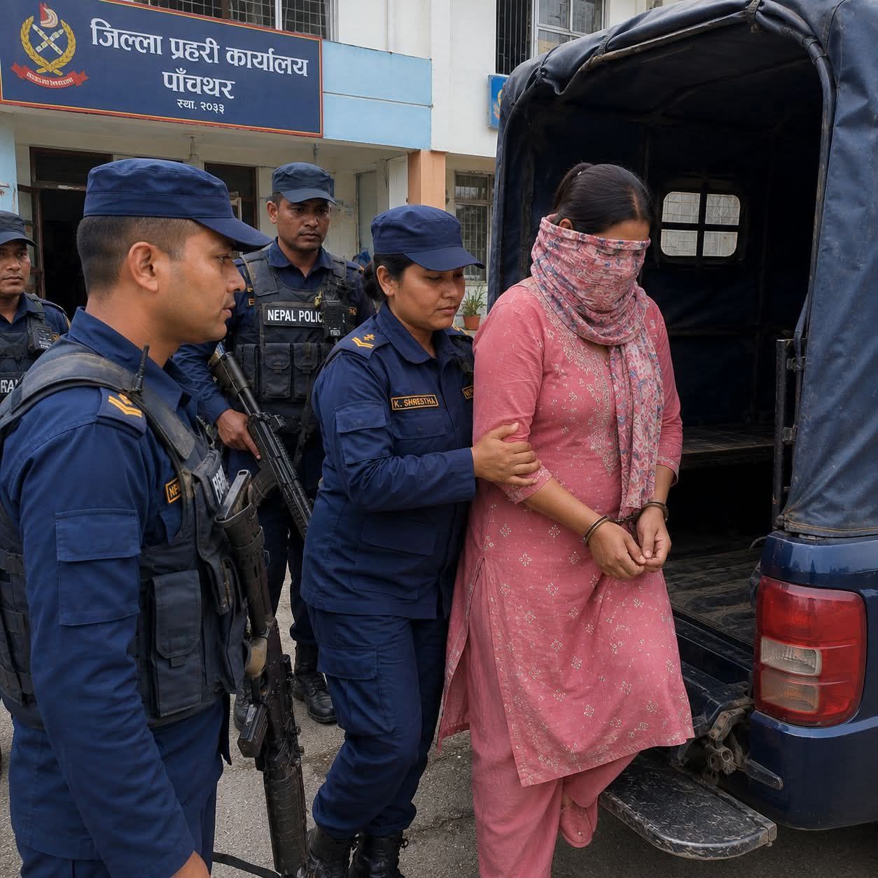 ‘वान टु’ लेख्न नजानेको भन्दै चार वर्षीय बालकलाई निलडाम हुने गरी कुट्ने शिक्षिका पक्राउ