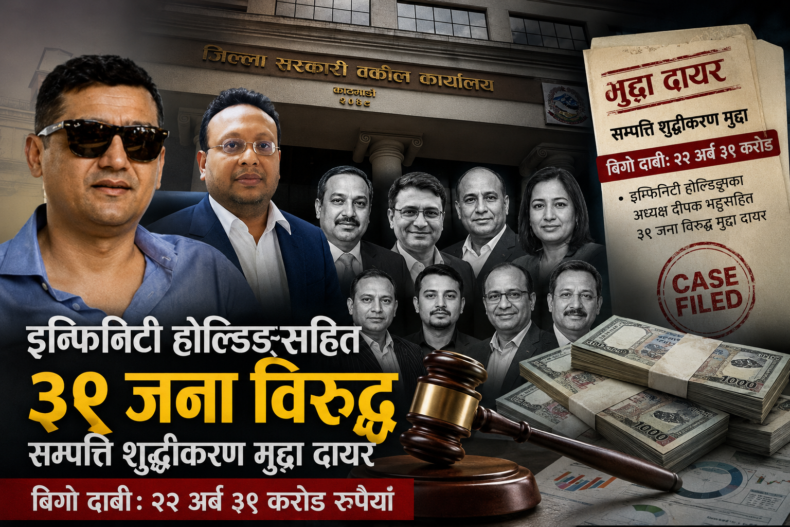 दीपक भट्ट र सुलभ अग्रवालसहित चार जनाविरुद्ध बैंकिङ कसुरमा मुद्दा दर्ता, ४२ करोड बिगो