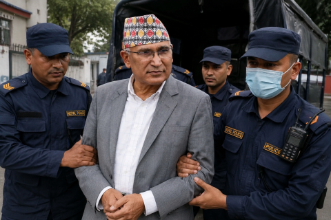 एमाले उपाध्यक्ष एबम पूर्व अर्थमन्त्री पौडेल सुर्खेतबाट पक्राउ : काठमाण्डौ ल्याइदै