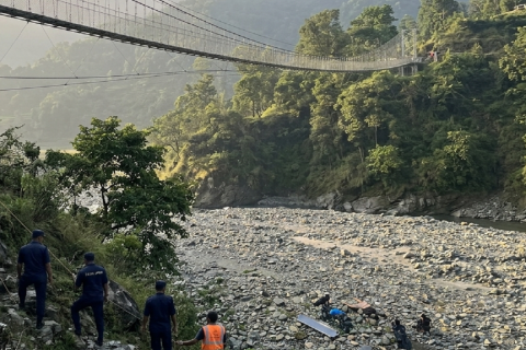 पोखराको कालीखोलामा एकाबिहानै एक पुरुष मृत भेटिए