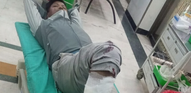प्रहरीको गोली लागेर घाइते भएका काठमाण्डौमा लागू औषध खैरो हेरोइन मगाउने मुख्य व्यक्ति किशोर प्रसाद ओझैया