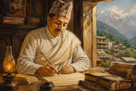 आज आदिकवि भानुभक्तको २१३औँ जन्मजयन्ती मनाइँदै
