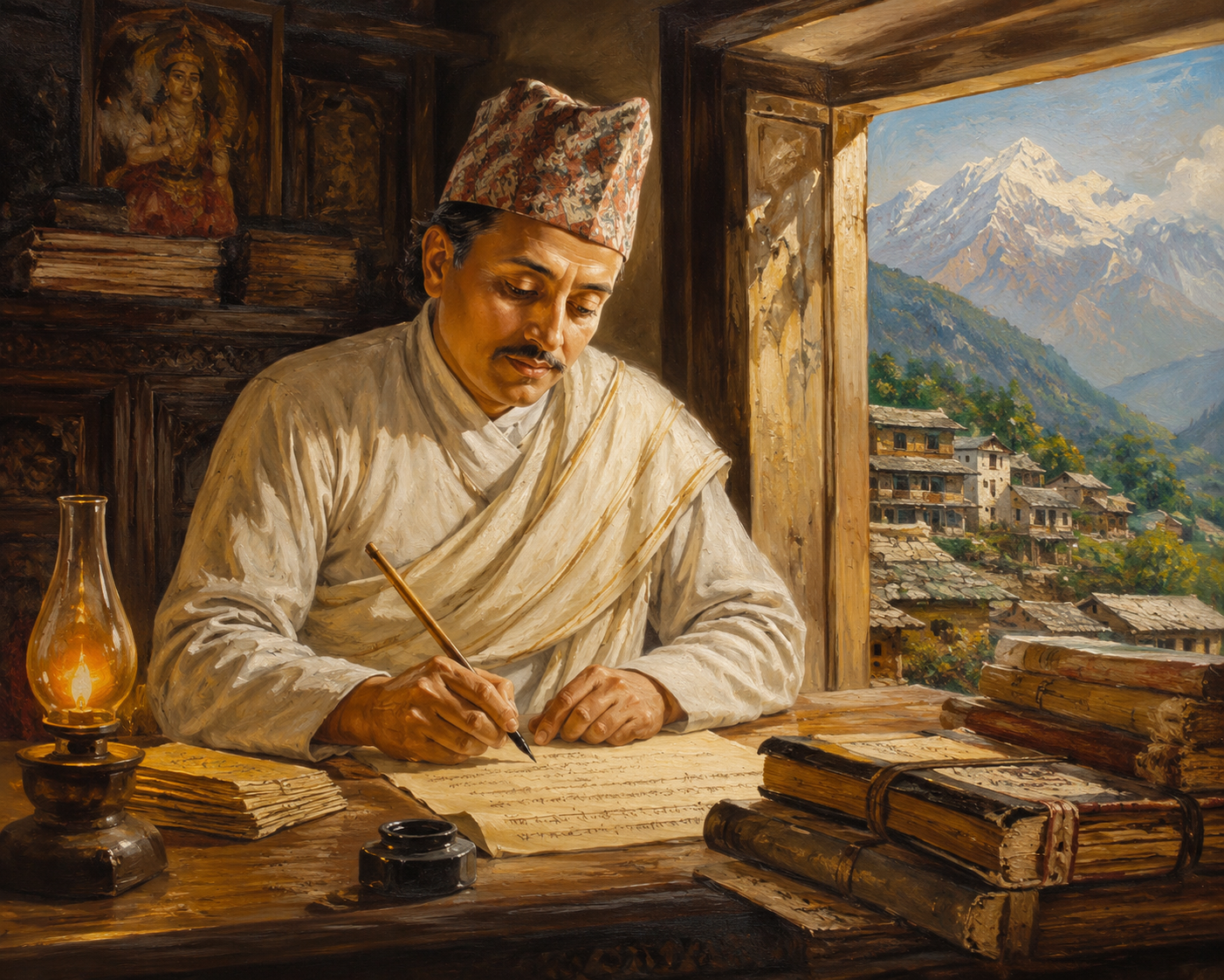 आज आदिकवि भानुभक्तको २१३औँ जन्मजयन्ती मनाइँदै