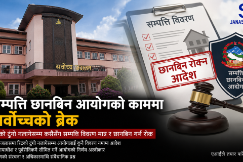 उच्चपदस्थको सम्पत्ति छानबिन नगर्न सर्वोच्चको अन्तरिम आदेश : सम्पत्ति छानबिन आयोगको वैधानिकतामाथि थप प्रश्न