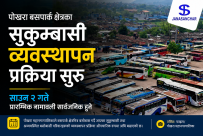 पाेखरा बसपार्कभित्रका सुकुम्बासी व्यवस्थापन प्रक्रिया अघि बढ्यो, प्रारम्भिक नामावली साउन २ गते सार्वजनिक हुने