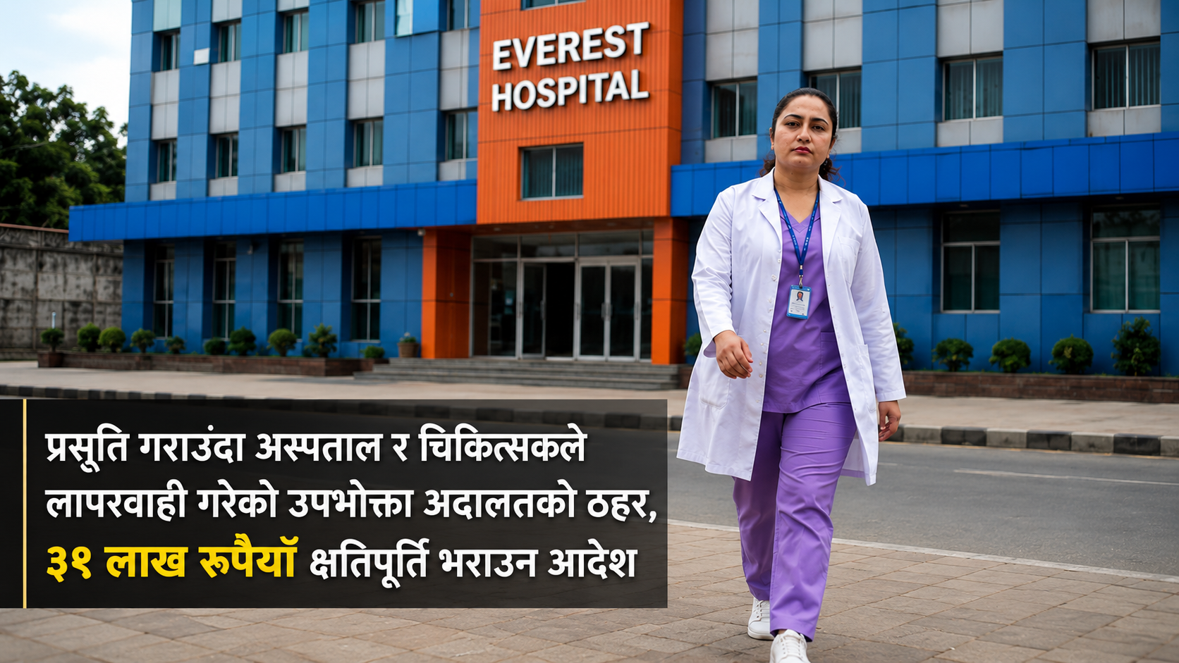 प्रसूति गराउँदा अस्पताल र चिकित्सकले लापरवाही गरेको उपभोक्ता अदालतको ठहर : ३९ लाख क्षतिपूर्ति भराउन आदेश