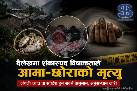 दैलेखमा शंकास्पद विषाक्तताले आमा–छोराको मृत्यु