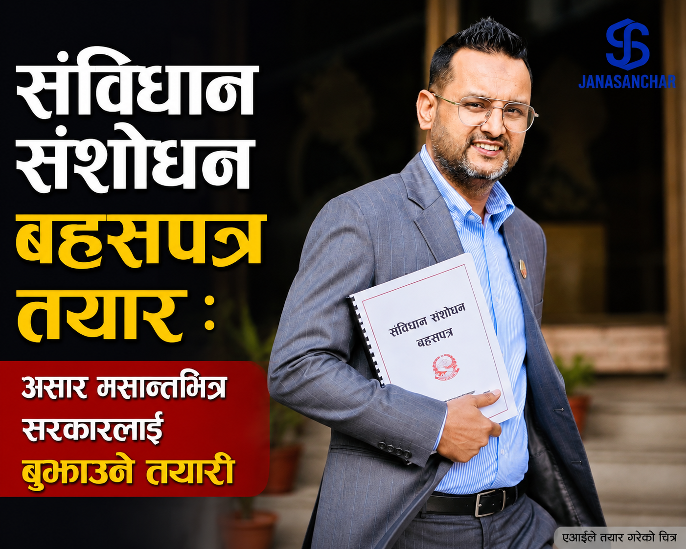 संविधान संशोधन बहसपत्र तयार : असार मसान्तभित्र सरकारलाई बुझाउने तयारी