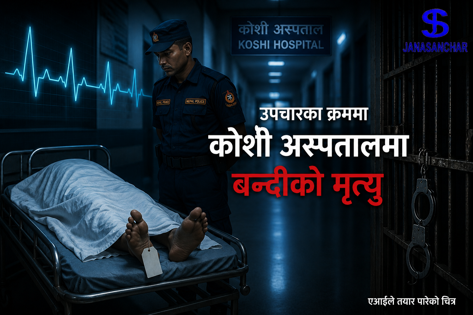पाँचथर जिल्ला कारागारका बन्दीको उपचारका क्रममा कोशी अस्पतालमा मृत्यु