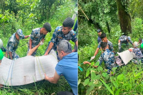 पर्वतमा ट्याक्टर दुर्घटना : दुई जनाको मृत्यु, एक जना घाइते