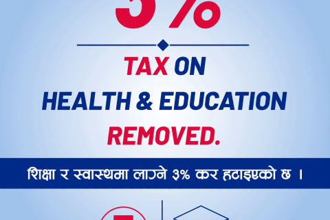 चौतर्फी विरोधपछि सरकार पछि हट्यो : तीन प्रतिशत शिक्षा र स्वास्थ्य समता शुल्क स्थगित