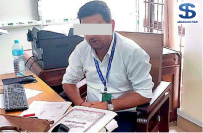 पाँच लाख रुपैयाँ घुससहित सिराहाको लहानबाट कर अधिकृत युवराज पाल अख्तियारको नियन्त्रणमा