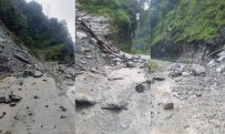 बेनी–जोमसोम र बेनी–दरवाङ सडक रातिमा बन्द