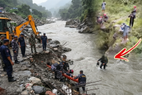 विजयपुर खोलाले बगाएका दुईमध्ये एक बालक मृत भेटिए, अर्काको खोजी जारी