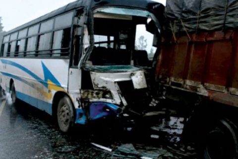 भारतको झारखण्डमा नेपाली तीर्थयात्री सवार बस दुर्घटना : रौतहटका तीन जनाको मृत्यु