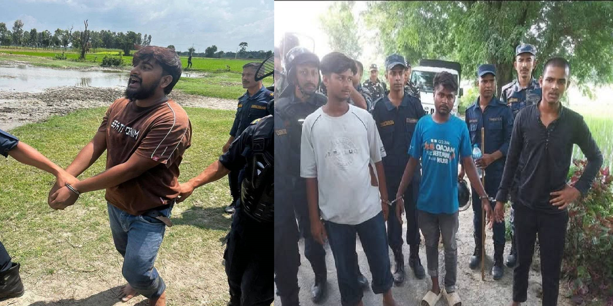 के कप्तानगञ्ज गोलीकाण्डमा संलग्न भएको आशंकामा चार जना पक्राउ परेका हुन् ?