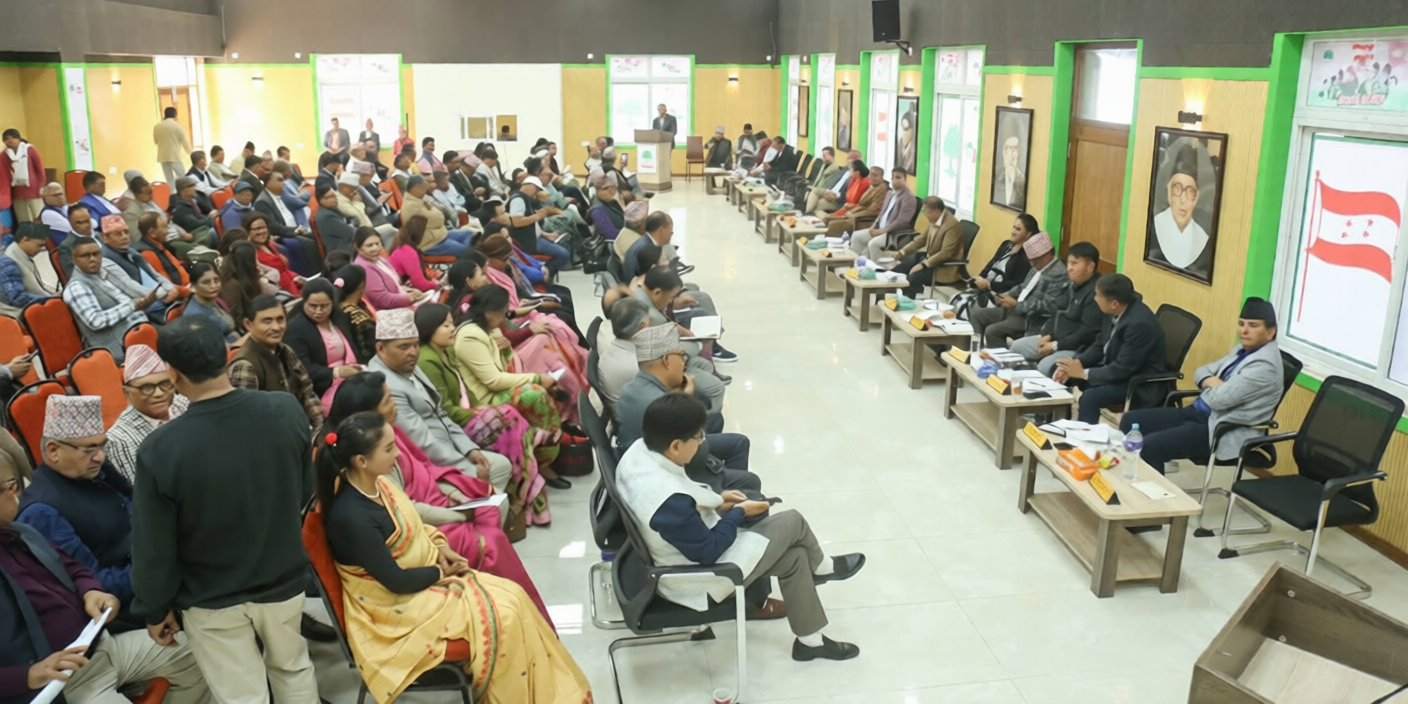 नेपाली कांग्रेसको केन्द्रीय समिति बैठकले गर्यो यस्ता १६ निर्णयहरु