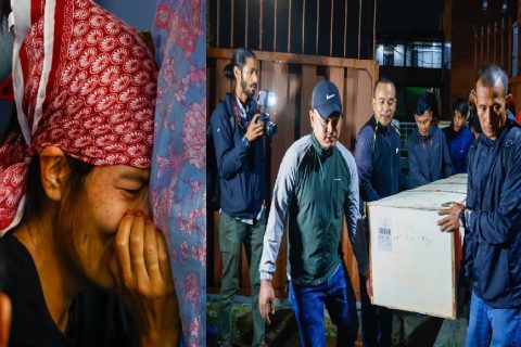 कुवेतमा भएको मिसाइल आक्रमणमा ज्यान गुमाएका तामाङको शव नेपाल आइपुग्यो