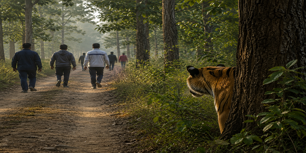 चितवनमा मर्निङवाकमा निस्किएका वृद्धको  बाघको आक्रमणबाट मृत्यु