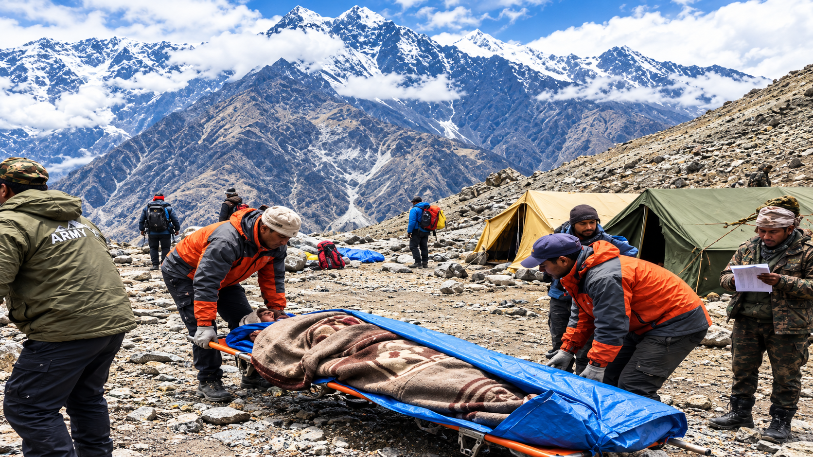 हुम्लामा हिउँमा परेर मुगुका युवकको मृत्यु, नौ जना सम्पर्कविहीन