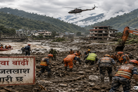 रसुवा बाढीमा सम्पर्कविहीन कास्कीका दुई जना आए सम्पर्कमा, नौ जना अझै बेपत्ता