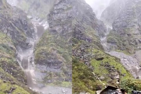 नुवाकोटको घ्याङ्फेदीस्थित ग्याल्वाङ ताइवा खोलामा पहिरो, तादी नदी किनारका बासिन्दालाई सतर्क रहन आग्रह