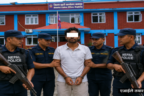 अश्लील फोटो देखाएर ब्ल्याकमेल गरेको आरोपमा पर्वतका युवा बागलुङ प्रहरीको नियन्त्रणमा