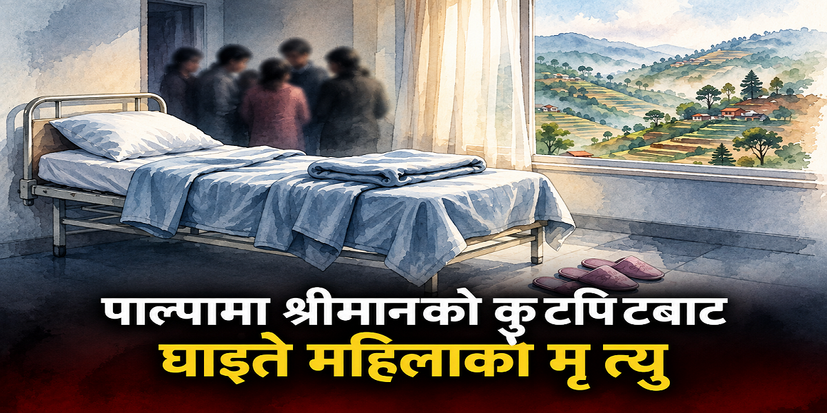 पाल्पामा श्रीमानको कुटपिटबाट घाइते महिलाको मृत्यु