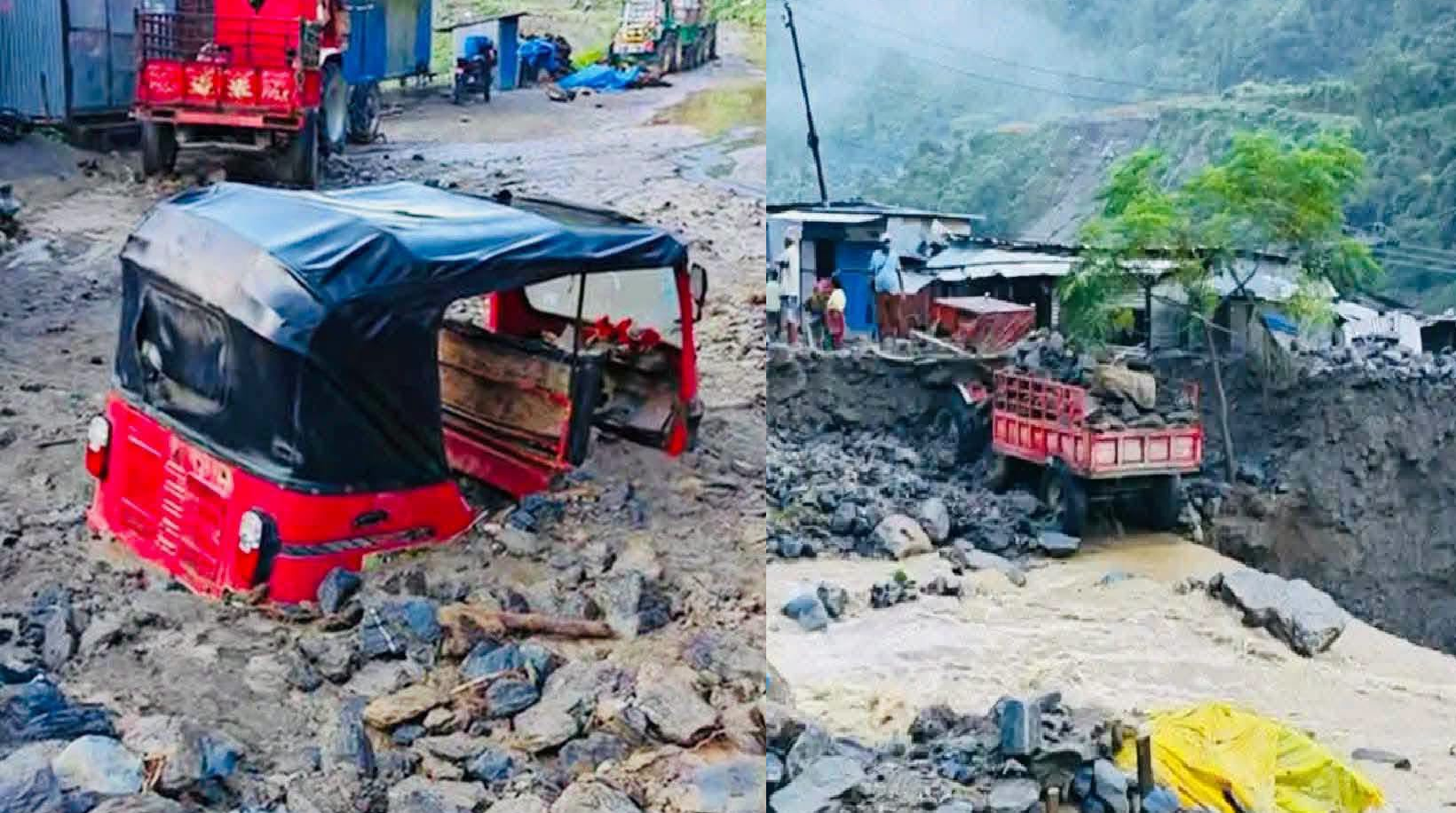 बाढीपहिरोले जाजरकोटमा ठूलो क्षति, दर्जनौं घर-टहरा र पशुचौपाया पुरिए