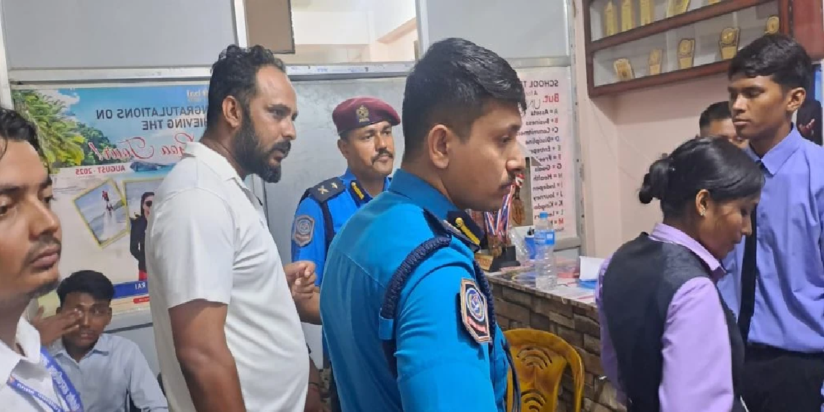 नेटवर्किङ व्यवसायको आवरणमा स्वास्थ्य जाँच र औषधी बिक्री : झापाको बिर्तामोडबाट समातिए  ४१ जना
