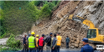 कास्कीको माछापुच्छ्रेमा हाइड्रोपावरको सडक खन्ने क्रममा पहिरो खस्दा दुई जना मजदुर घाइते
